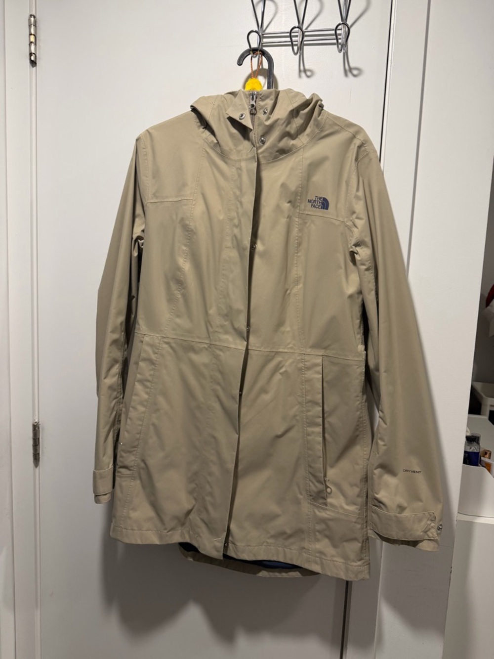 The North Face Women's Tan Hooded Trench Coat